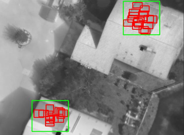 Infrarotaufnahme von KI analysiert